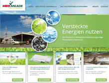 Tablet Screenshot of mbs-anlage.de